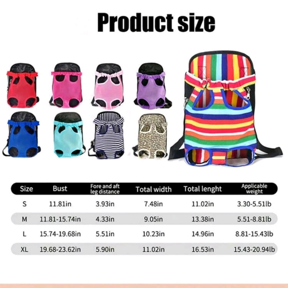 Dog font/back pack carrier - Picture 3 of 3